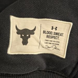 Under Armour X Project Rock Mens Hoodie